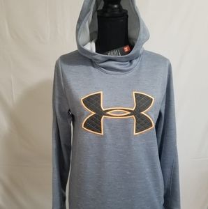 Under Armor Women's Blue Small Hoodie Sweater